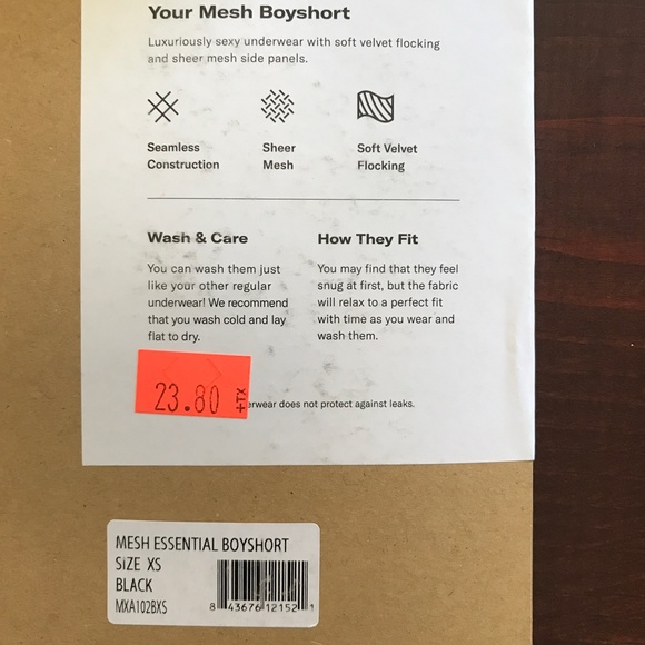 Essential Boyshorts- mesh! NIB 3/$19 - Picture 12 of 15